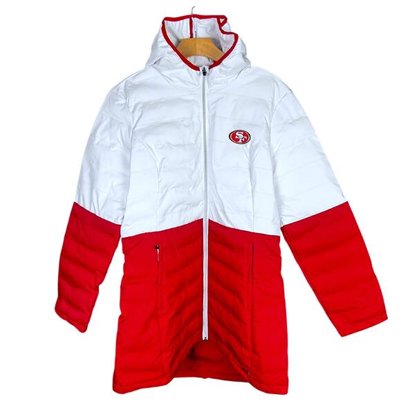 NWT Women's Michael Strahan for NFL San Francisco 49ers Jacket - XL $125 Retail - Picture 1 of 9